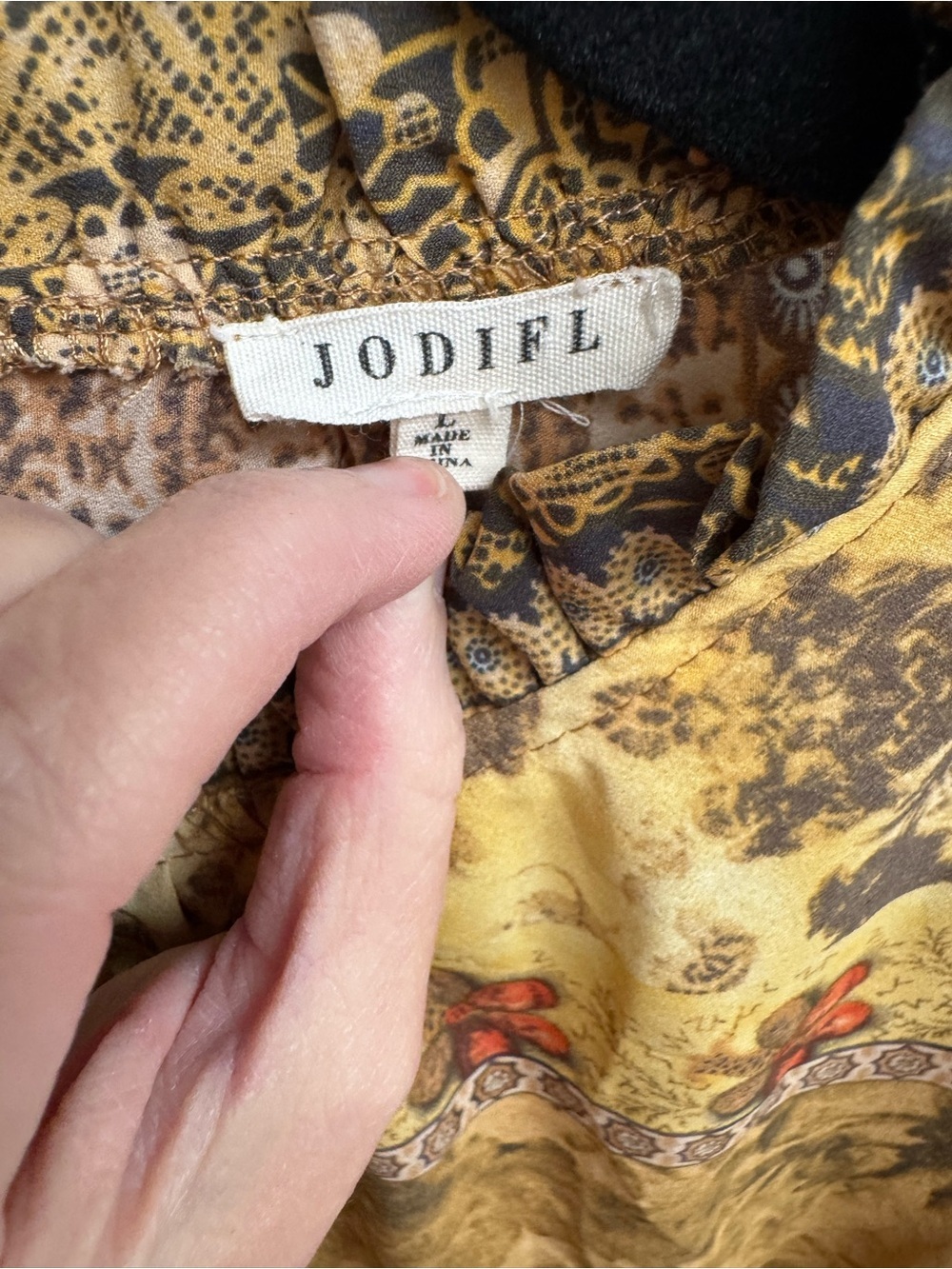 JODIFL Ruffle Neck Blouse - Picture 3 of 11